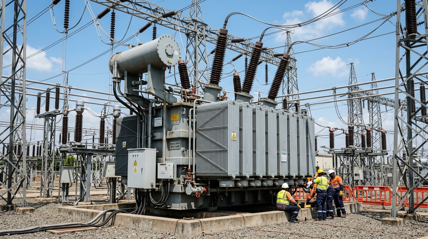Transformers and distribution substation